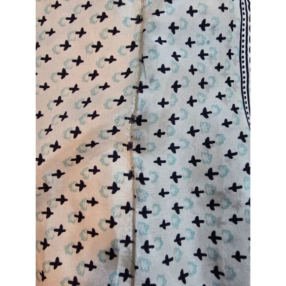 Calypso St. Barth Strapless Silk ‎ Maxi Dress Blue Paisley Print Silk Size M - Picture 14 of 15